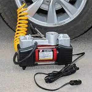 Heavy Duty 2 Cylinder Tyre Inflator Air Compressor With Tool
