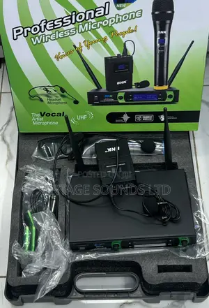 Bnk Bk9 Htlp 3pc Professional Wireless Microphone