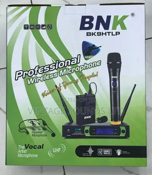 Bnk Bk9 Htlp 3pc Professional Wireless Microphone