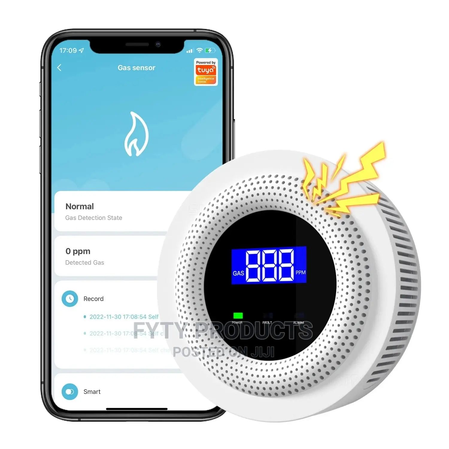 Smart WIFI Gas Leak Sensor
