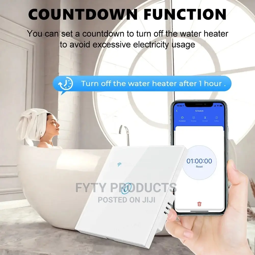 Smart Water Heater Switch 40A
