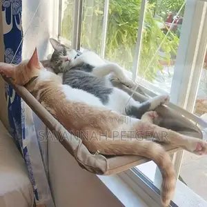 Window Mounted Cat Hammock Perch Bed