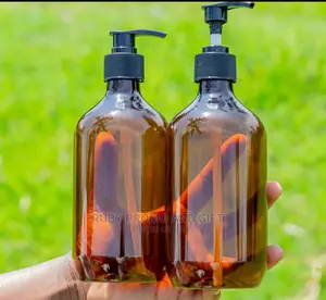 500ml Amber PET Pump Bottles