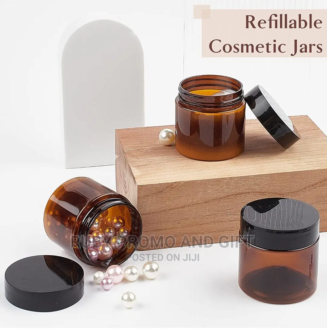 250g Amber PET Jars