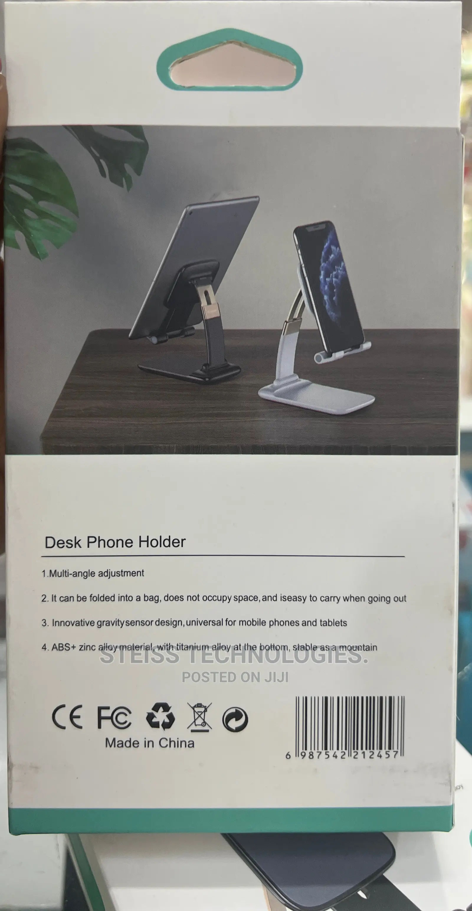 Desk-Phone Holder.