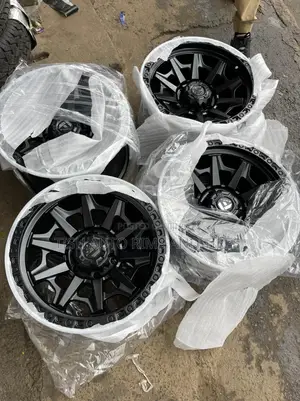 Black Offset Rims 17 Inch Fitting Prado,Hilux,D Max, Pajero