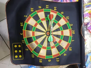 Dart Board 17", Magnetic Rolled, Double Sided Board