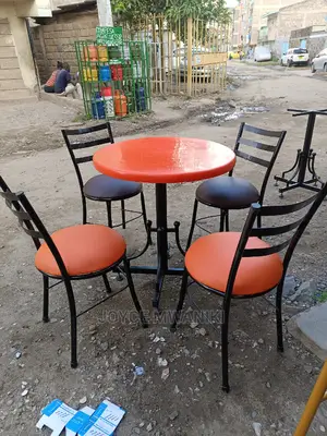 Restaurant Set of 4 Chairs and a Table.