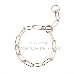 Large Links Choke Chain Slip Collar for Dogs