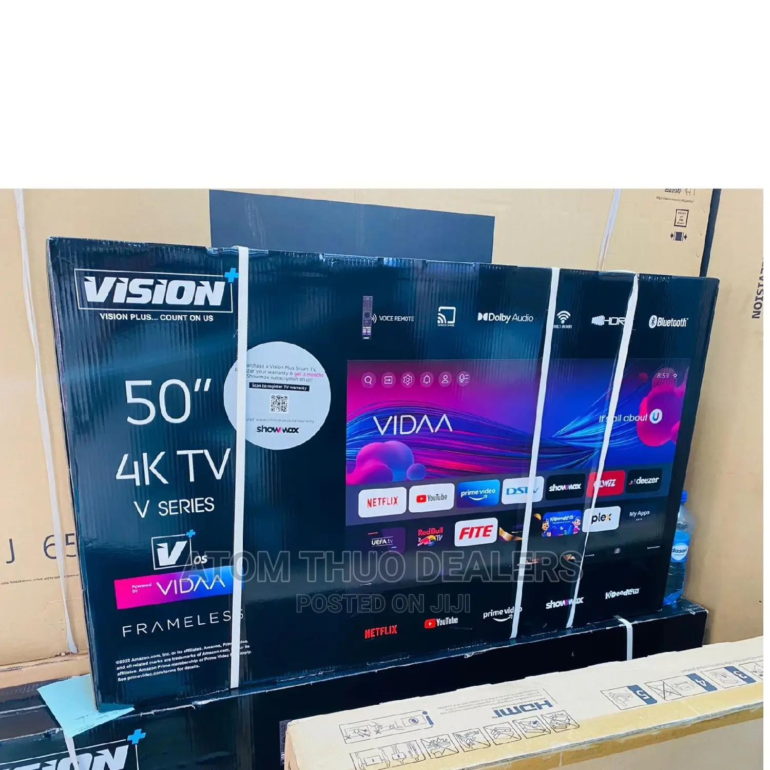 *Vision 50" Smart Frameless VIDAA 