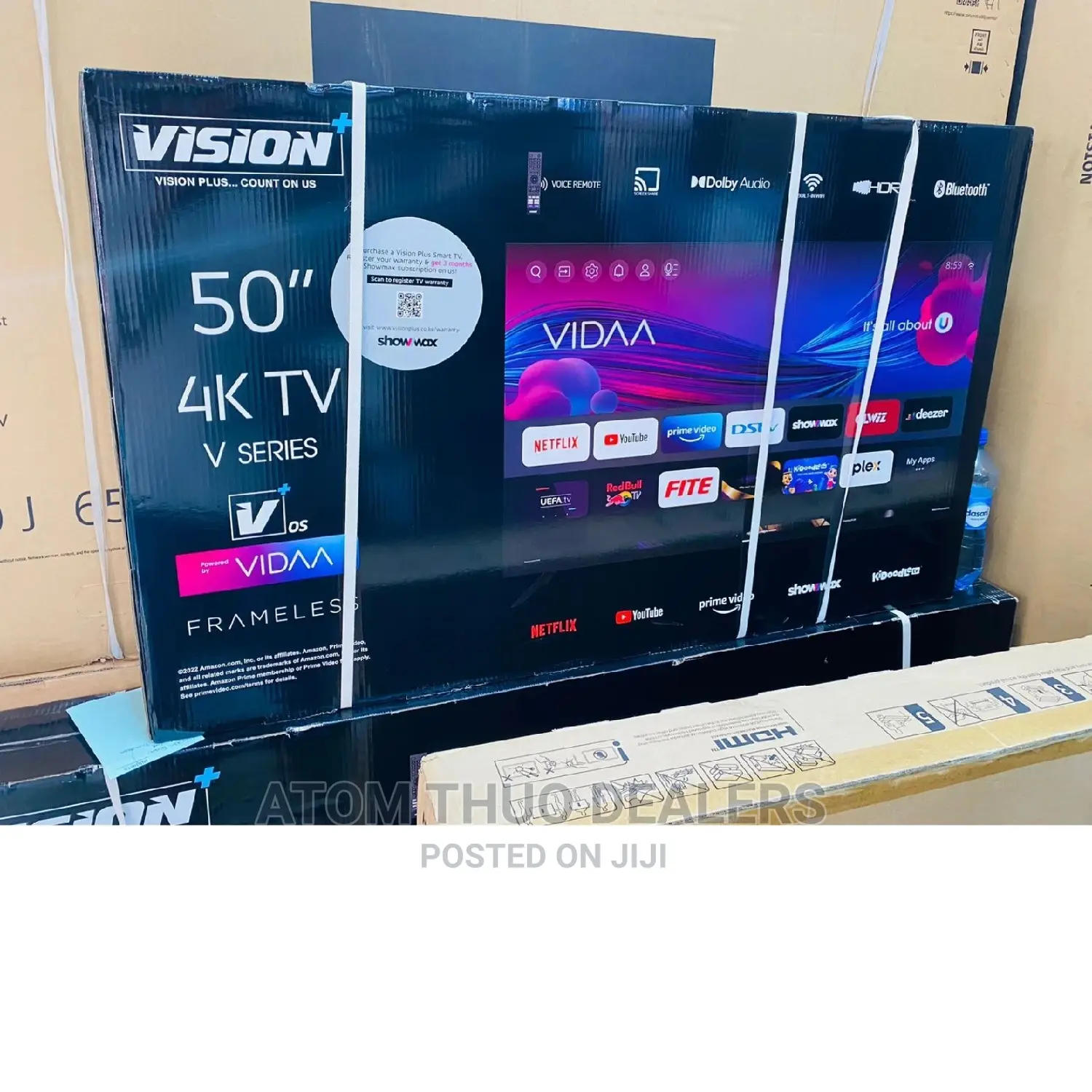 *Vision 50" Smart Frameless VIDAA 