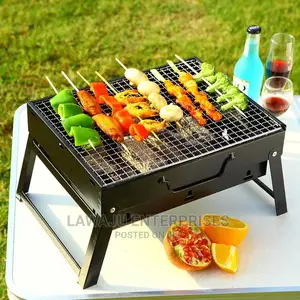 Black Foldable BBQ Grill