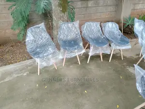 Eames Mesh Chairs.
