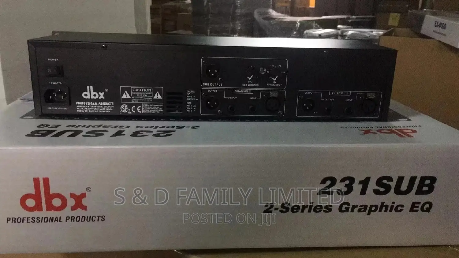 DBX 231 Sub Equalizer