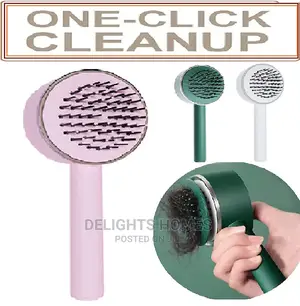 Self Cleaning Massage Comb/ Hair Brush