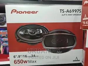 Pioneer 650 Watts Oval Midrange Speakers - A Pair