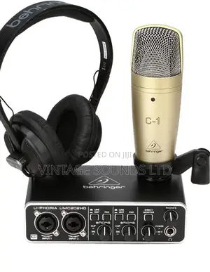 Behringer U-Phoria Studio Pro Recording/Podcasting Bundle