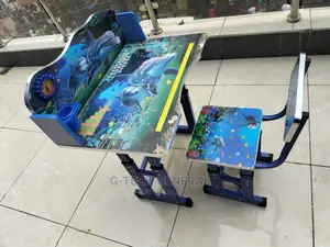 Adjustable Kid's Table(Blue and Pink)