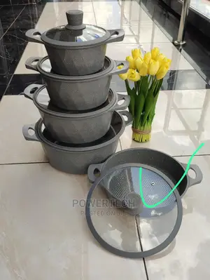 10pc Silicone Bosch Granite Cook Ware Set Original