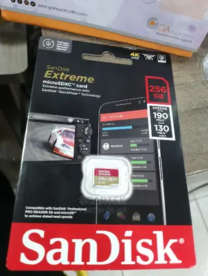 Sandisk Extreme Microsdxc Card 256GB
