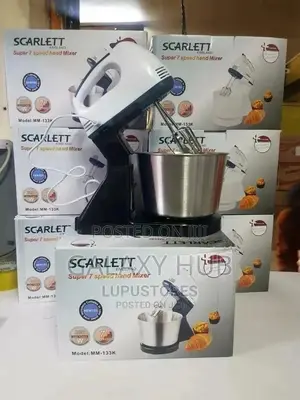 Scarlet Mixer With Bowl