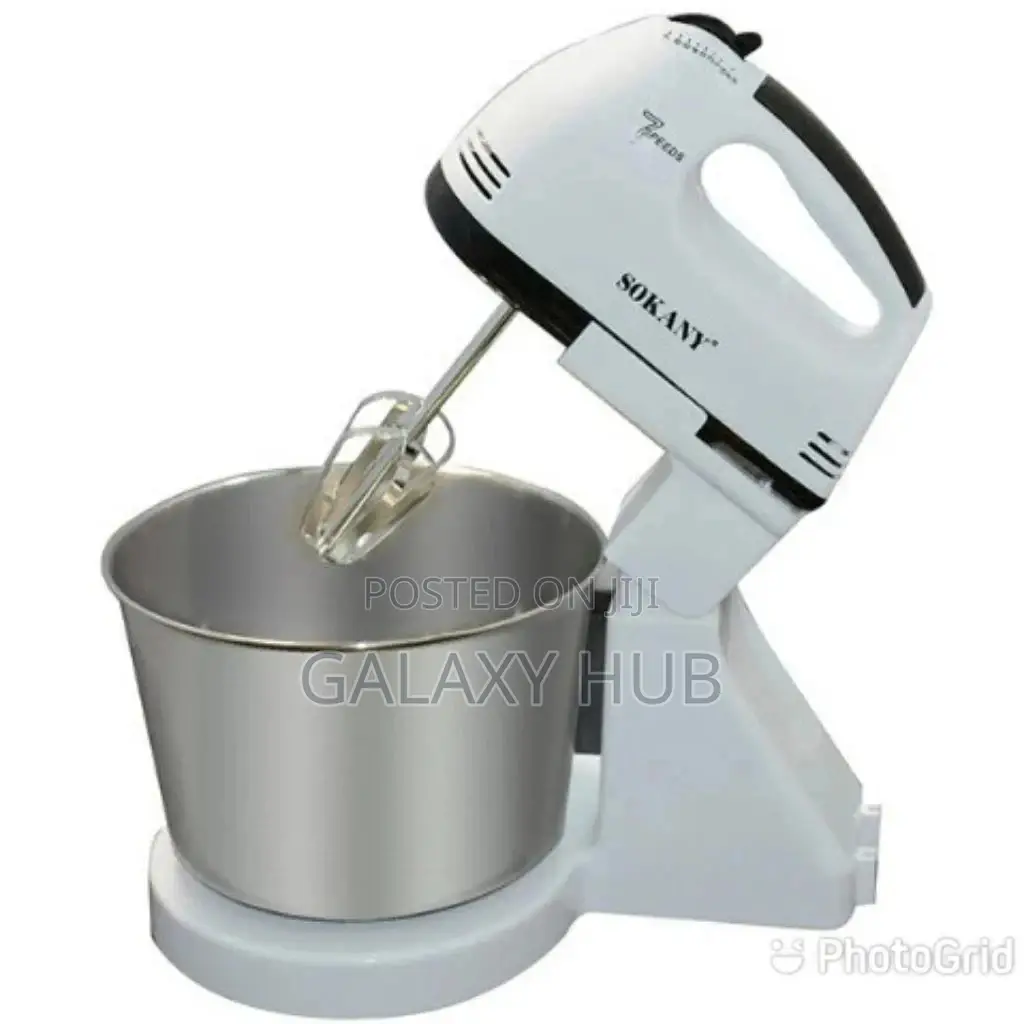 Hand Mixer With a Bowl
