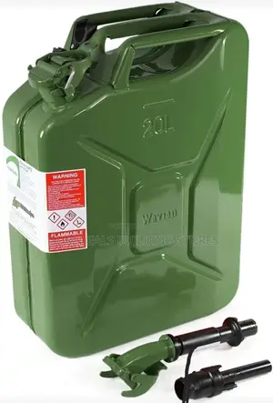 Metalic Fuel Jerry Can-Available in 5ltr,10ltrs 20ltrs