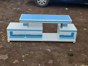 Morden Wooden TV Stands With LED Lights