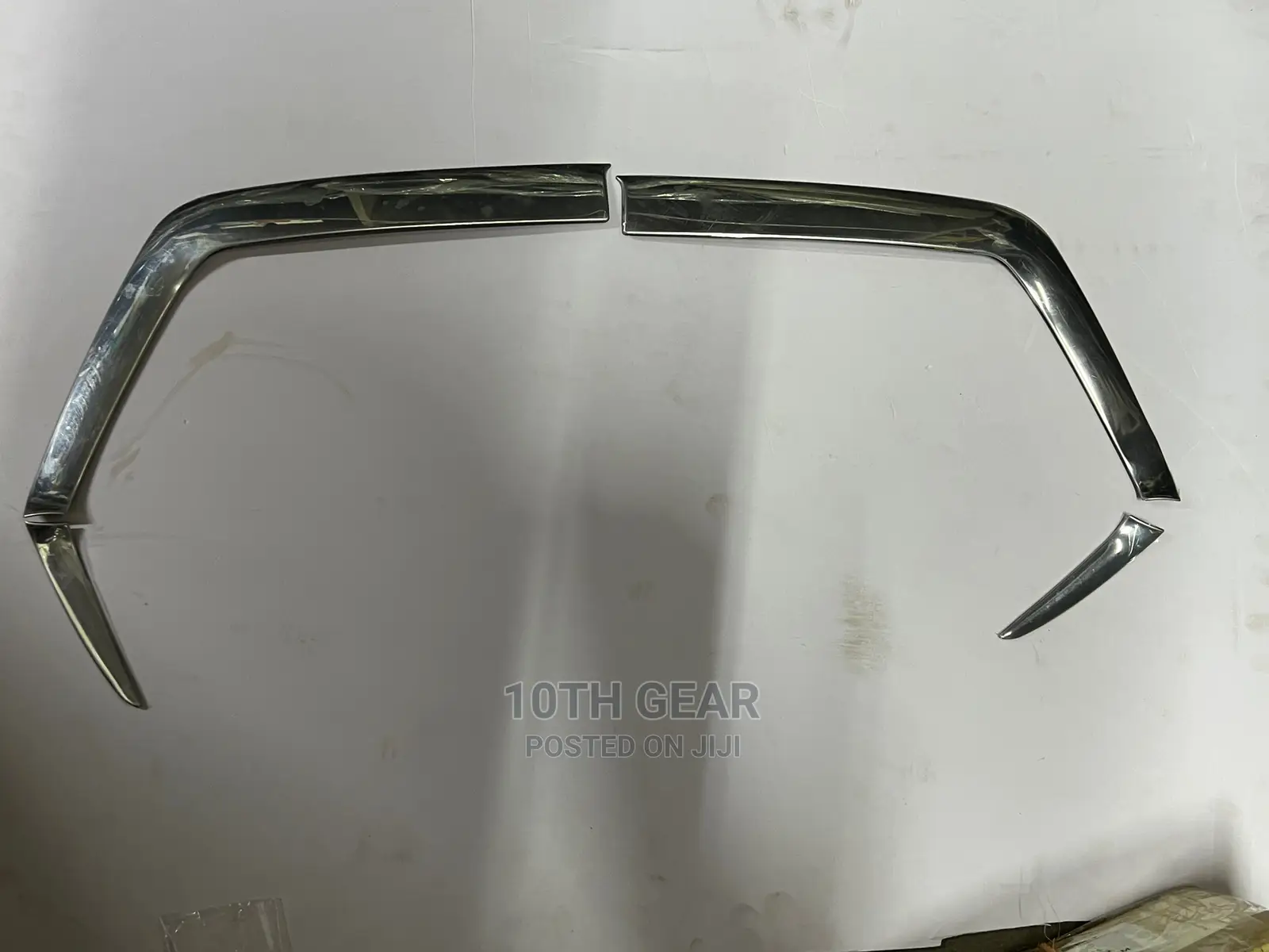 Harrier Grill Trim Bumper Protector Chrome