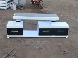 Wooden Morden TV Stands With LED Lights