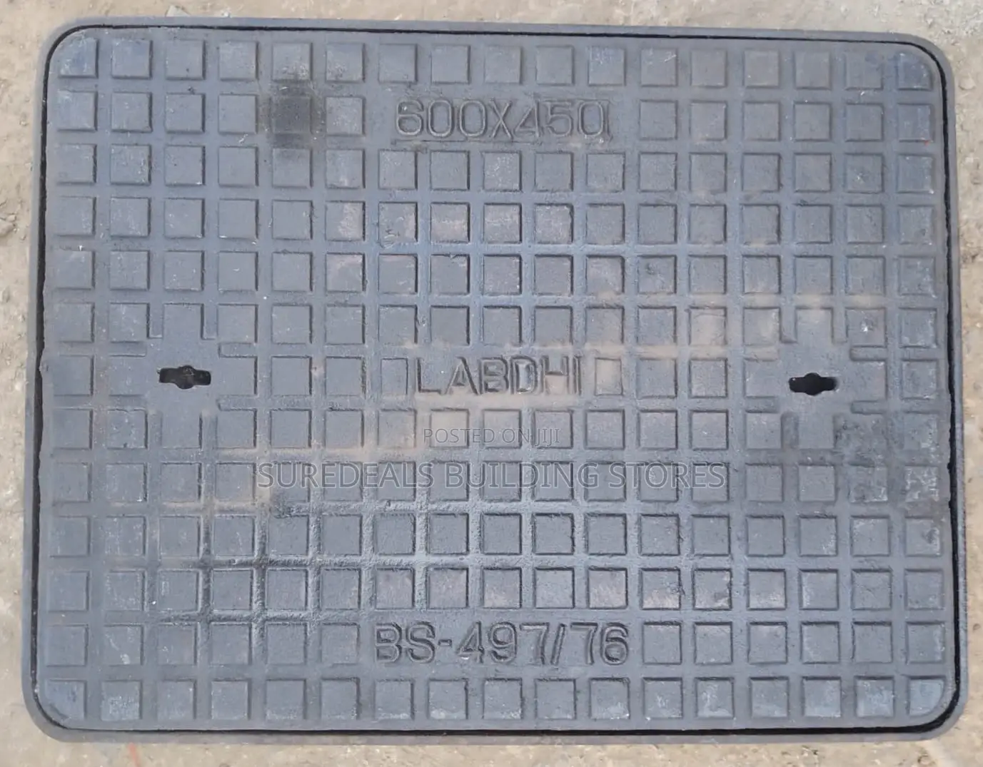 Cast Iron Manhole Cover/Inspection Chambers-450mm×600mm