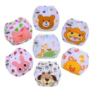 1 Pc Washable Diaper With 3 Cotton Inserts