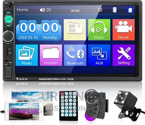 Universal 7 Inch Mp5 Car Radio With Free Reverse Camera