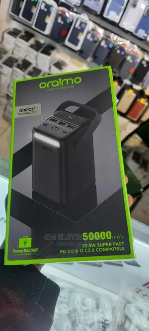 Oraimo 50000 Mah Power Bank.