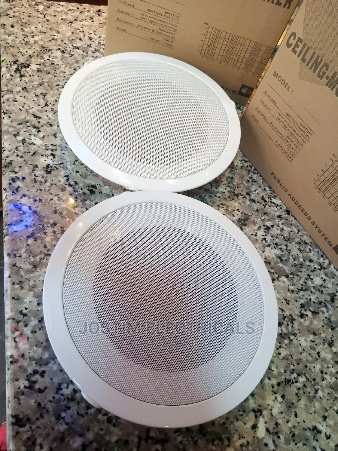 8" Audio Ceiling Speakers