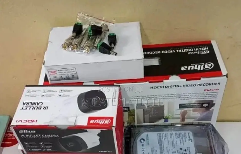 L Dahua CCTV Camera Set 8 Pieces