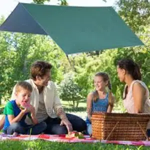 Waterproof Outdoor Tarp With Poles