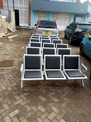 Imported Heavy Duty Bench Waiting Office Chairs 3 Seater