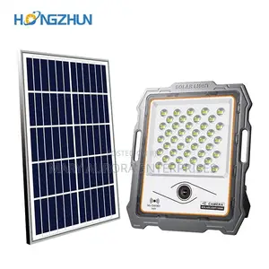100 Watts Solar Floodlight With CCTV Camera
