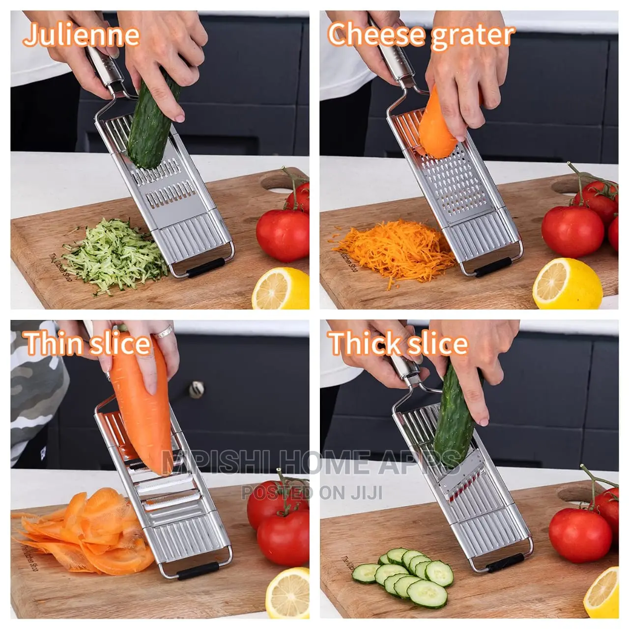 Multi-Purpose Vegetable Slicer 4 in 1