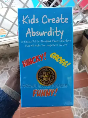 Kids Create Absurldty Card Family Game (Age: 6+)