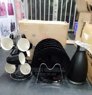 Generic 13pcs Dinner Set(Black)