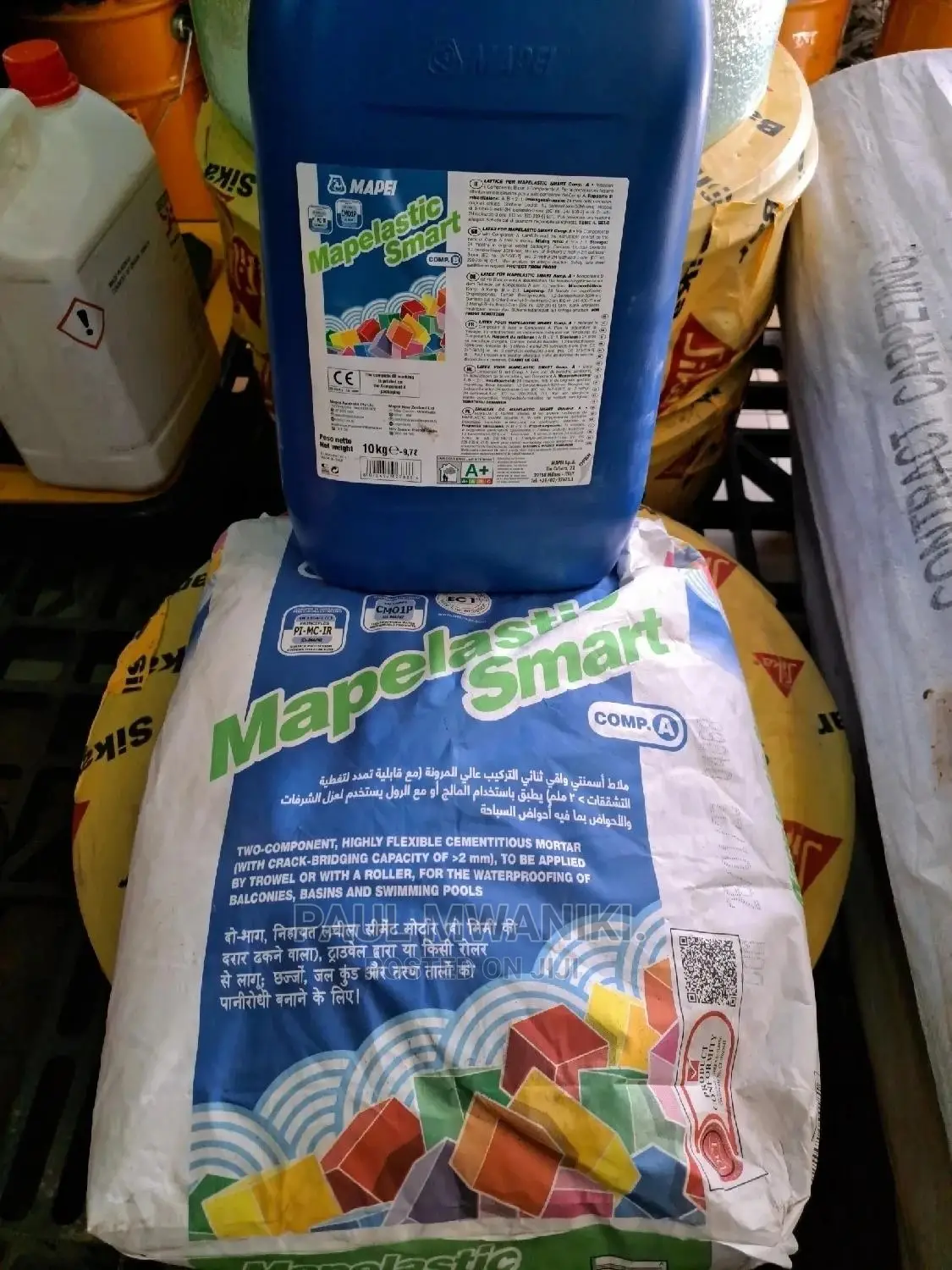 Mapei Mapelastic Smart Waterproofing