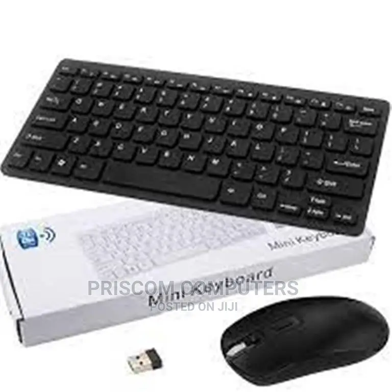 Mini Wireless Keyboard and Mouse - 2.4GHZ