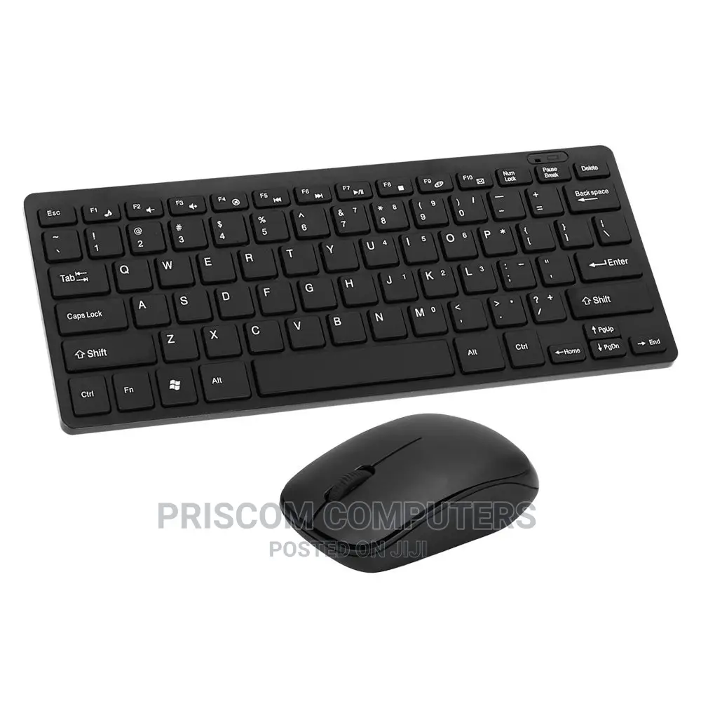 Mini Wireless Keyboard and Mouse - 2.4GHZ