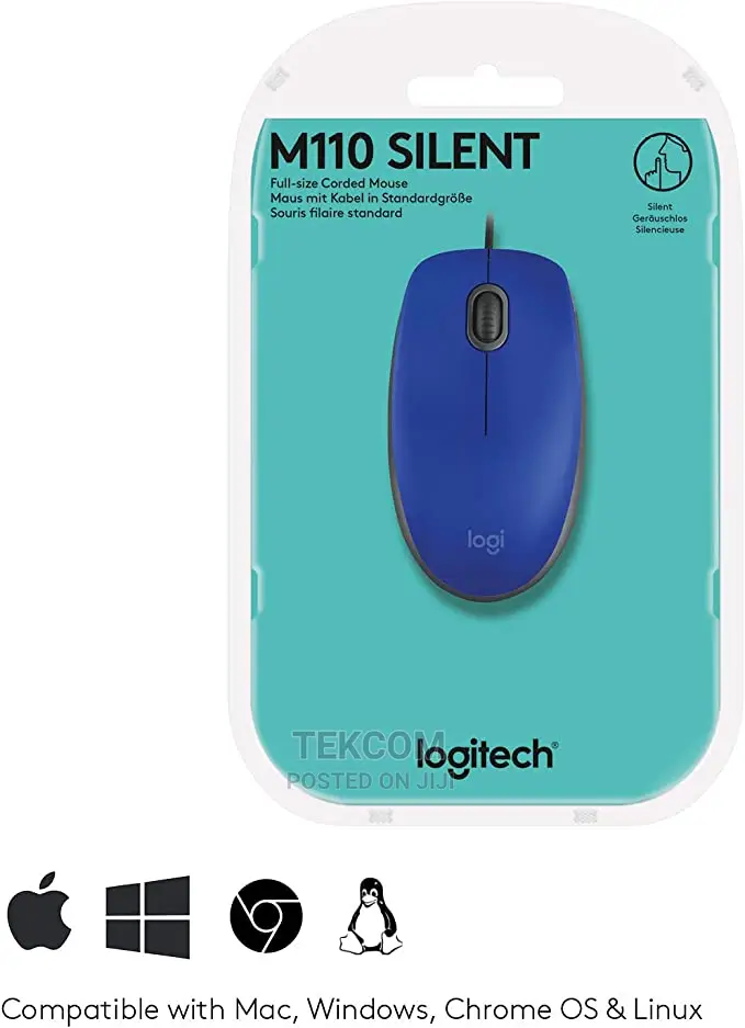 Logitech M110 Wired USB Mouse