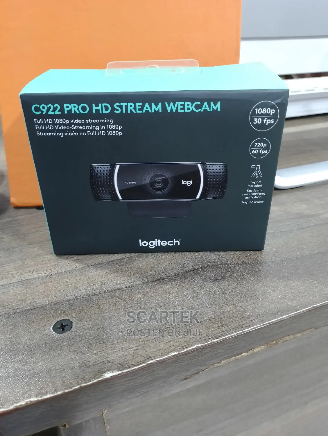 Logitech C922 PRO HD Stream Webcam