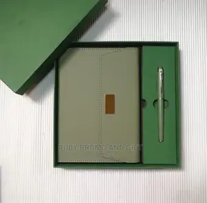 Jungle Green Executive Notebook and Pen