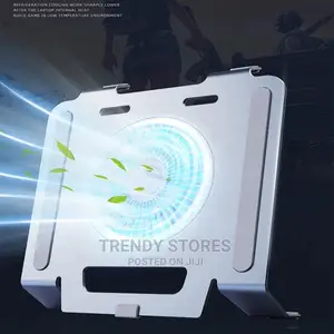 Alluminium Laptop Stand With Cooling Fan
