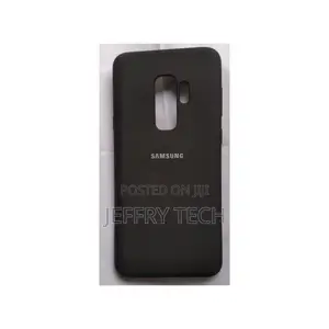 Samsung Galaxy S9 Plus Silicone Back Case, Black
